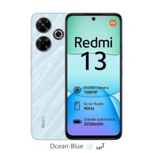 گوشی موبایل شیائومی مدل Redmi 13 ظرفیت 256 گیگابایت و رم 8 گیگابایت